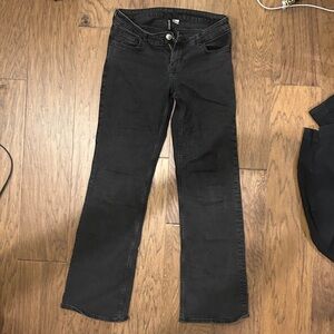 H&M Charcoal Denim Pants